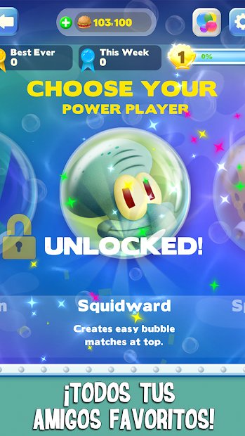 Bob Esponja Bubble Party