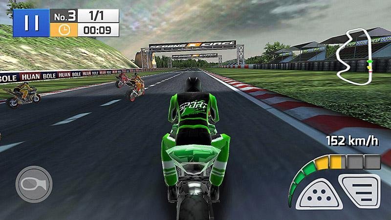 Corrida de Moto Real 3D