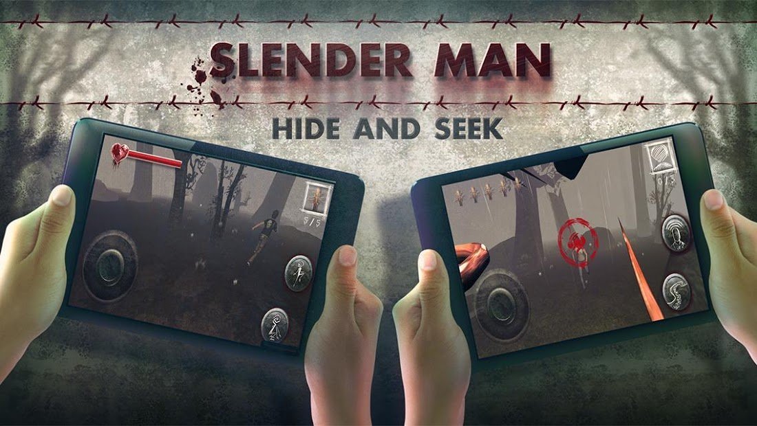 Slenderman Слендермен Прятки Онлайн