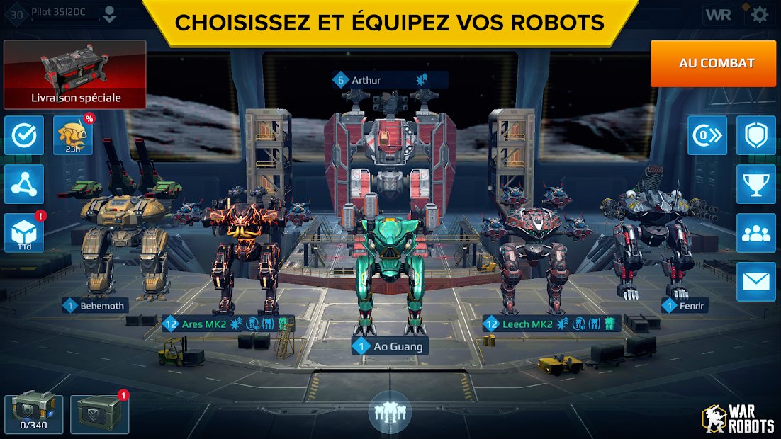 War Robots. Batailles multijoueur tactiques 6v6