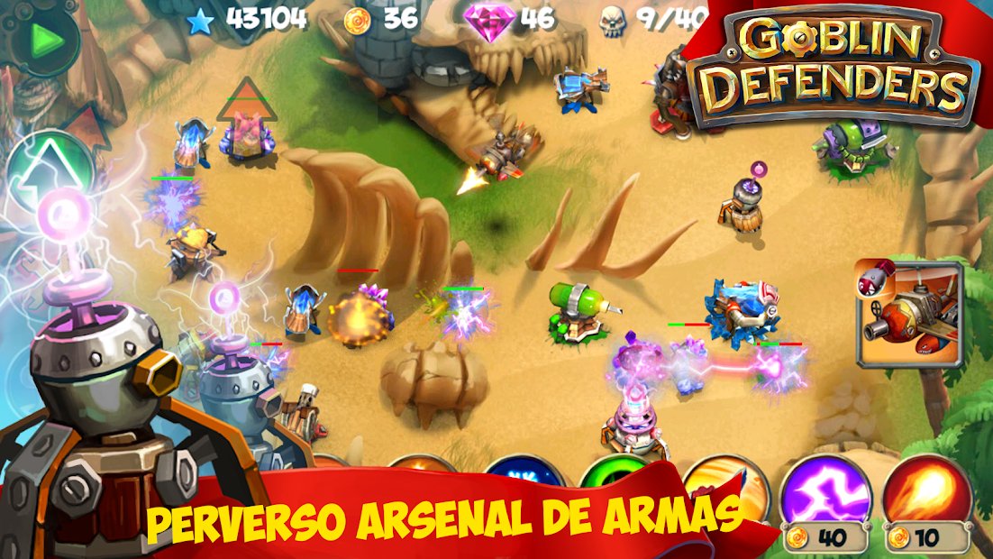 TD: Goblin Defenders - Towers Rush