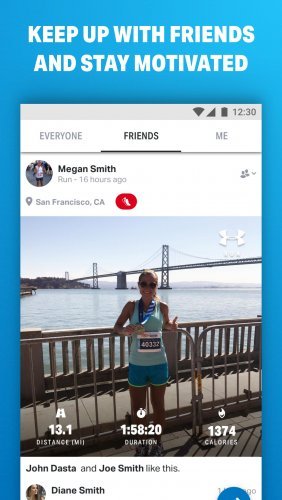 Run with Map My Run +