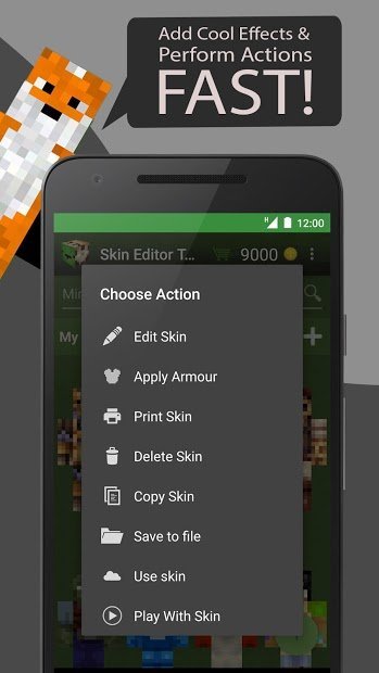 Skin Editor Tool for Minecraft