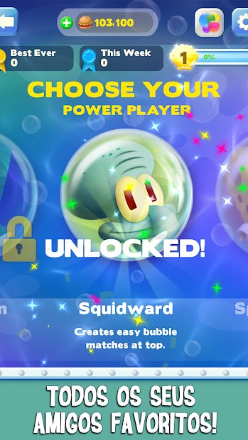 Bob Esponja Bubble Party