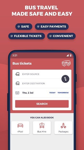 redBus - World’s #1 Online Bus Ticket Booking App