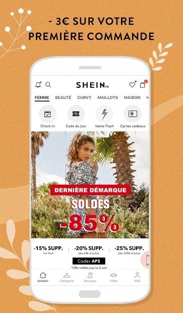 SHEIN-Vente Privee Mode Femme