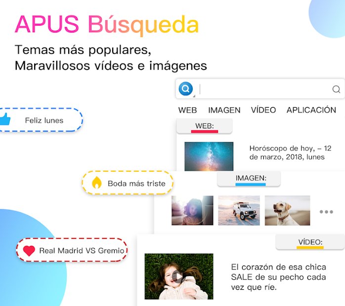 APUS Launcher: Tema, Pequeño, Rápido, Oculta Apps