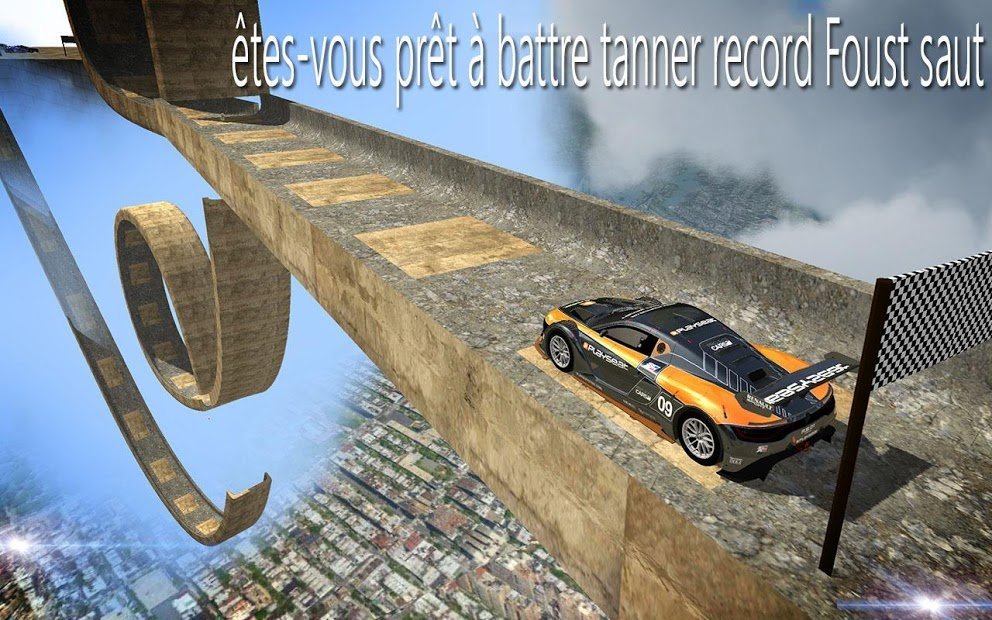 extrême cascades gt de course