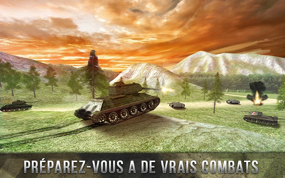 Tank Battle 3D: World War II