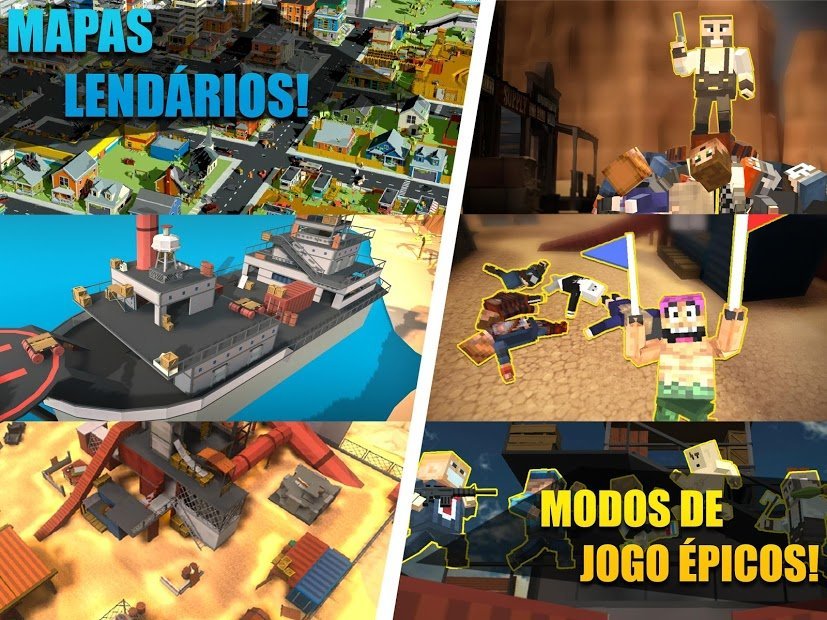 Fúria de Pixel: 3D Multiplayer
