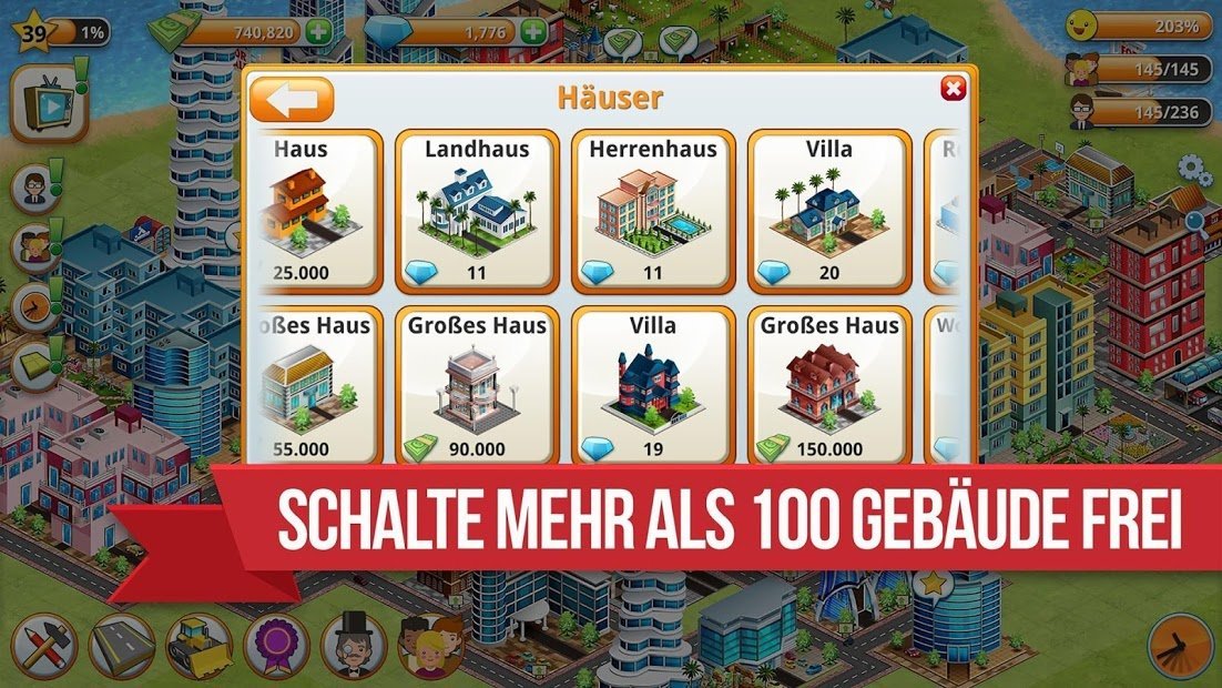 Dorfstadt - Insel-Sim: Village Island Simulation