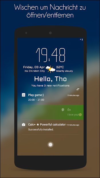 Hi Locker - Sperrbildschirm