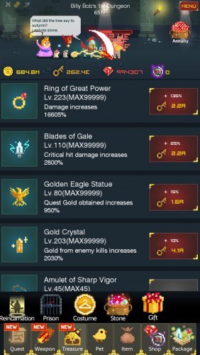 Prince Billy Bob: incremental