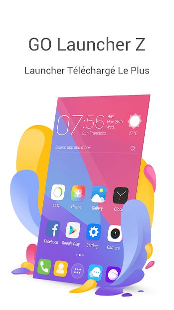 GO Launcher-Thèmes