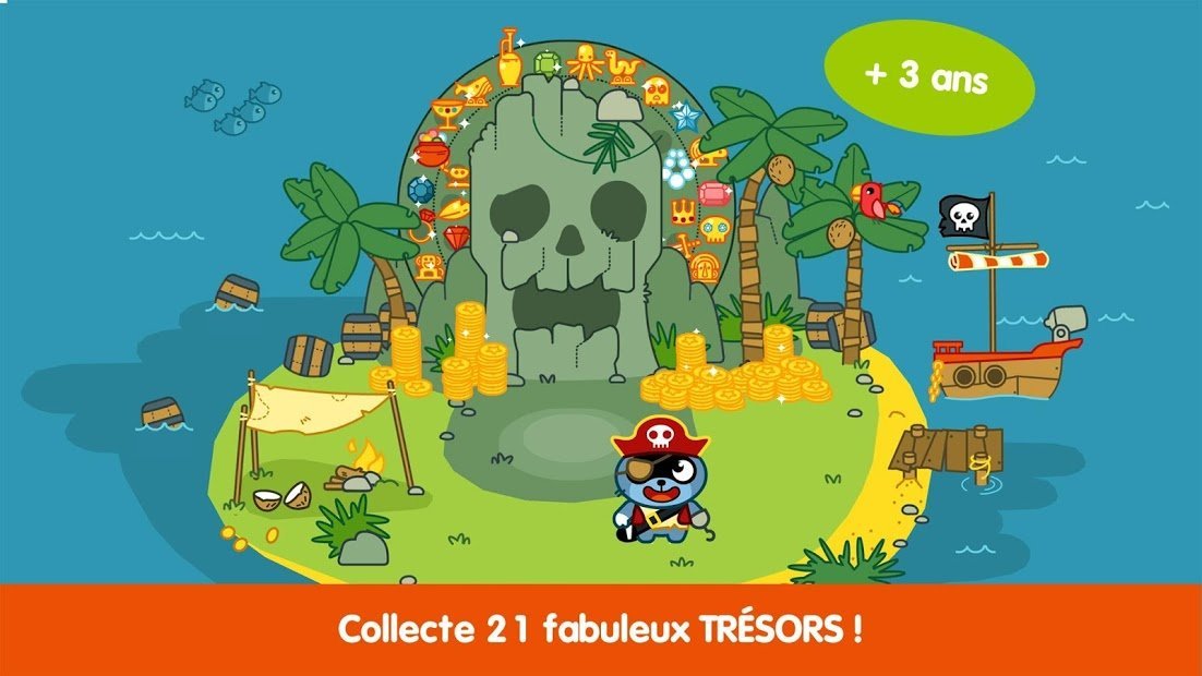 Pango Pirate - Jeu d'aventure pour enfants