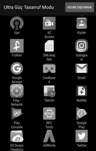 Ultra Power Save Mode