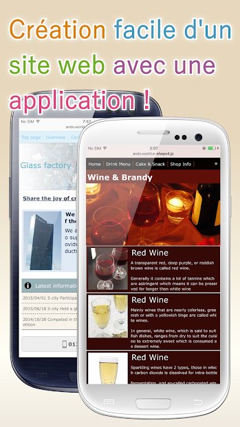 Crayon – Création de site web