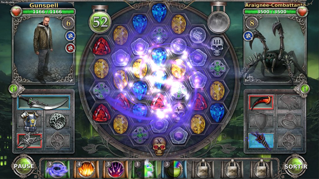 Gunspell - match 3 puzzle aventure