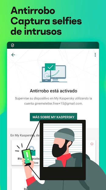 Kaspersky Antivirus Android Gratis - Seguridad