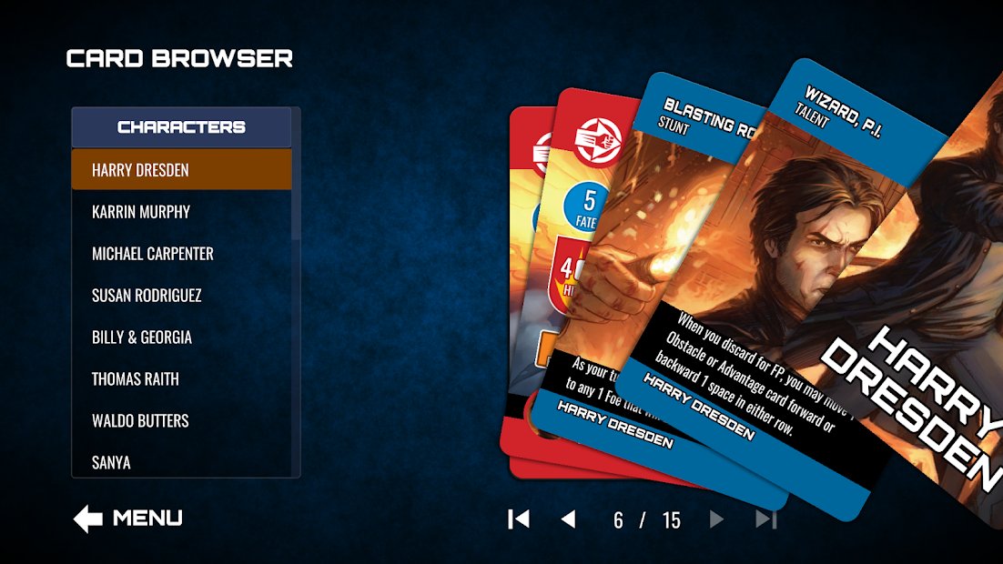 The Dresden Files Cooperative Card Game