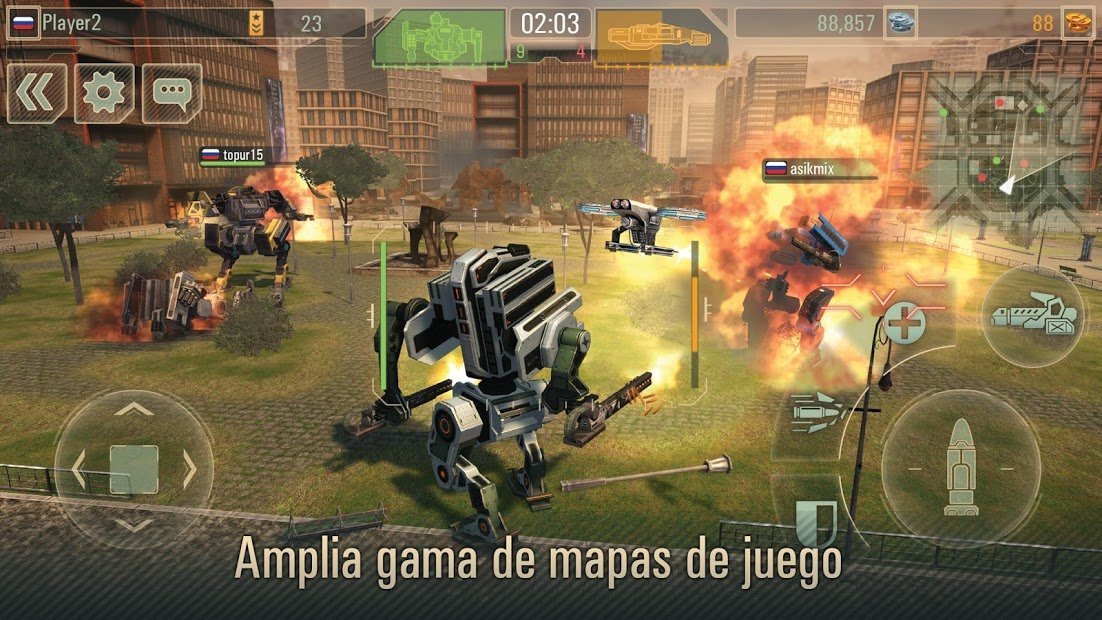 WWR: Guerra del Robot 3D