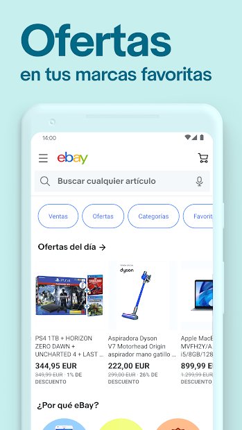 eBay - Compra y Vende Electrónica, Moda y más