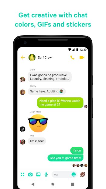 Messenger — mensagem e ligações de vídeo gratuitas