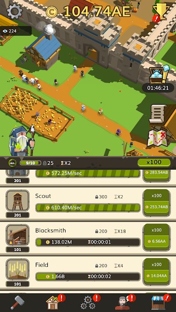 Medieval: Idle Tycoon