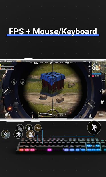 Octopus - Gamepad, Maus, Tastatur-Keymapper