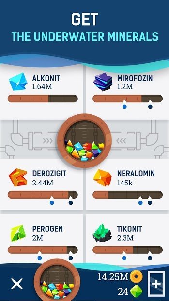 Idle Submarine: Crafting Journey