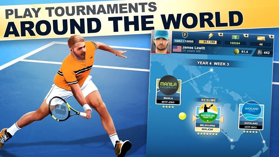 TOP SEED Tennis: Sports Management Simulation Game