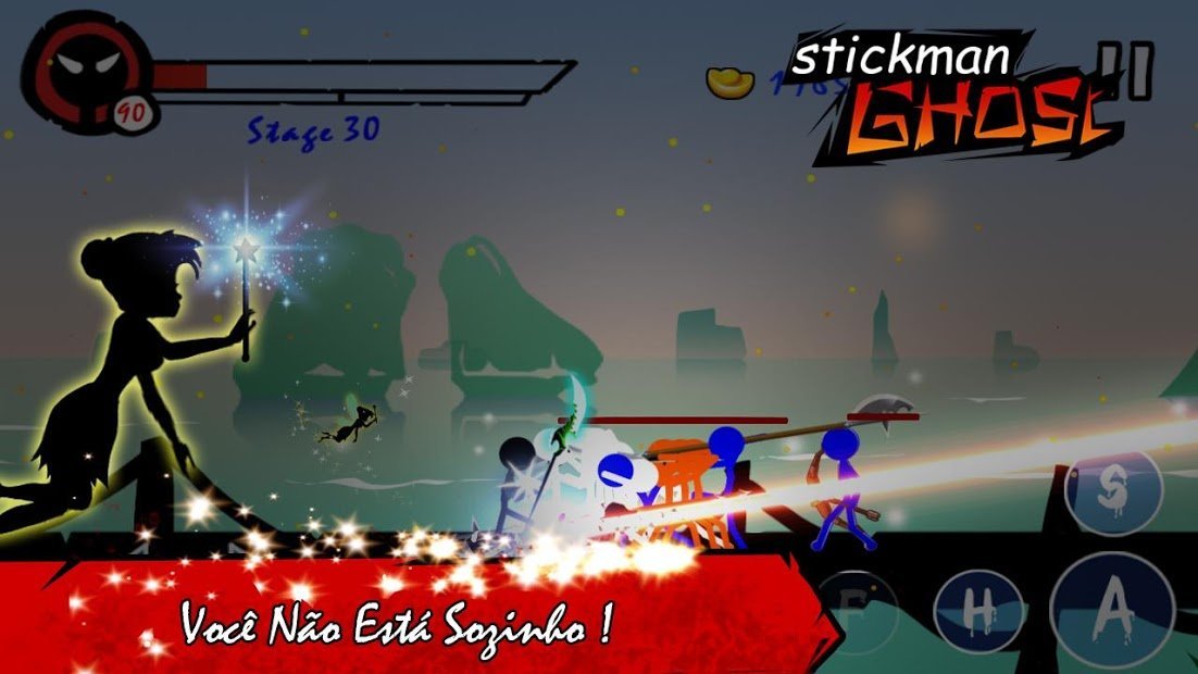 Stickman Ghost: Ninja Warrior Action Offline Game