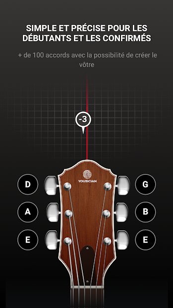 Accordeur Guitares -GuitarTuna