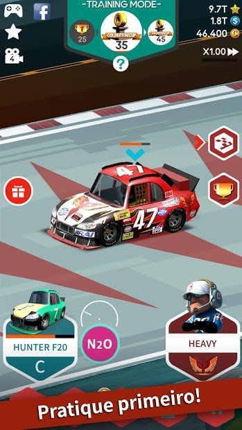 CORRIDA COM PARADA NOS BOXES: GERENTE