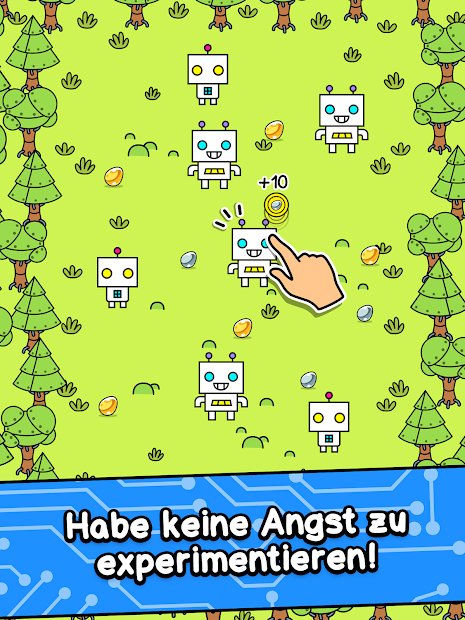Robot Evolution - Clicker Game
