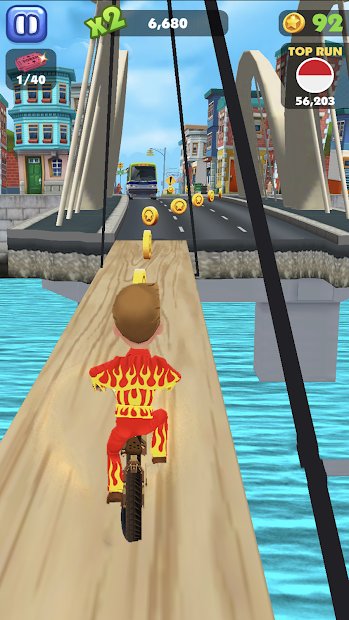 Corrida de Bicicletas - Bike Blast Rush