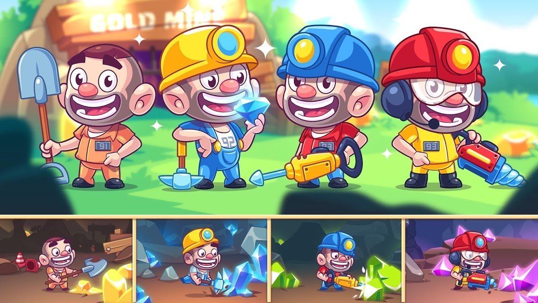 Idle Prison Tycoon: Gold Miner Clicker Game