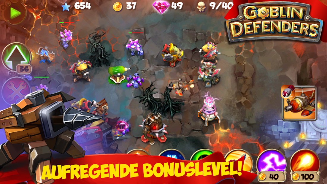 TD: Goblin Defenders - Towers Rush
