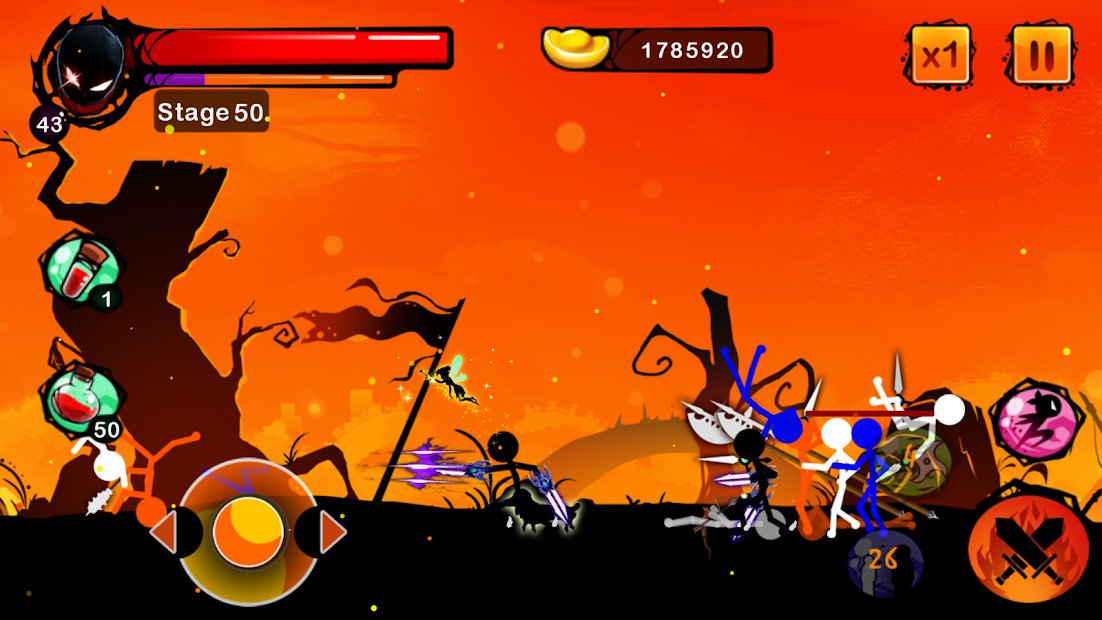 Stickman Ghost: Ninja Warrior Action Offline Game